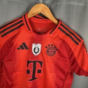 Adidas FC Bayern Munich Away Red Jersey 24/25 Mens Medium #6 Santa Cruz
